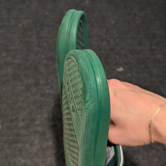 APL Athletic Propulsion Labs - Logo-Embossed TechLoom Slides - Green - Picture 6 of 9